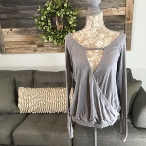 Marc by Marc Jacobs Long Sleeve Cutout Top